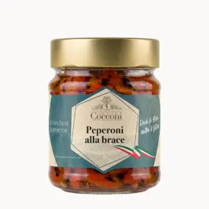 Peperoni alla brace in olio d’oliva