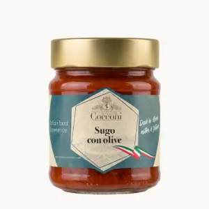 Sugo pronto con Olive Nere