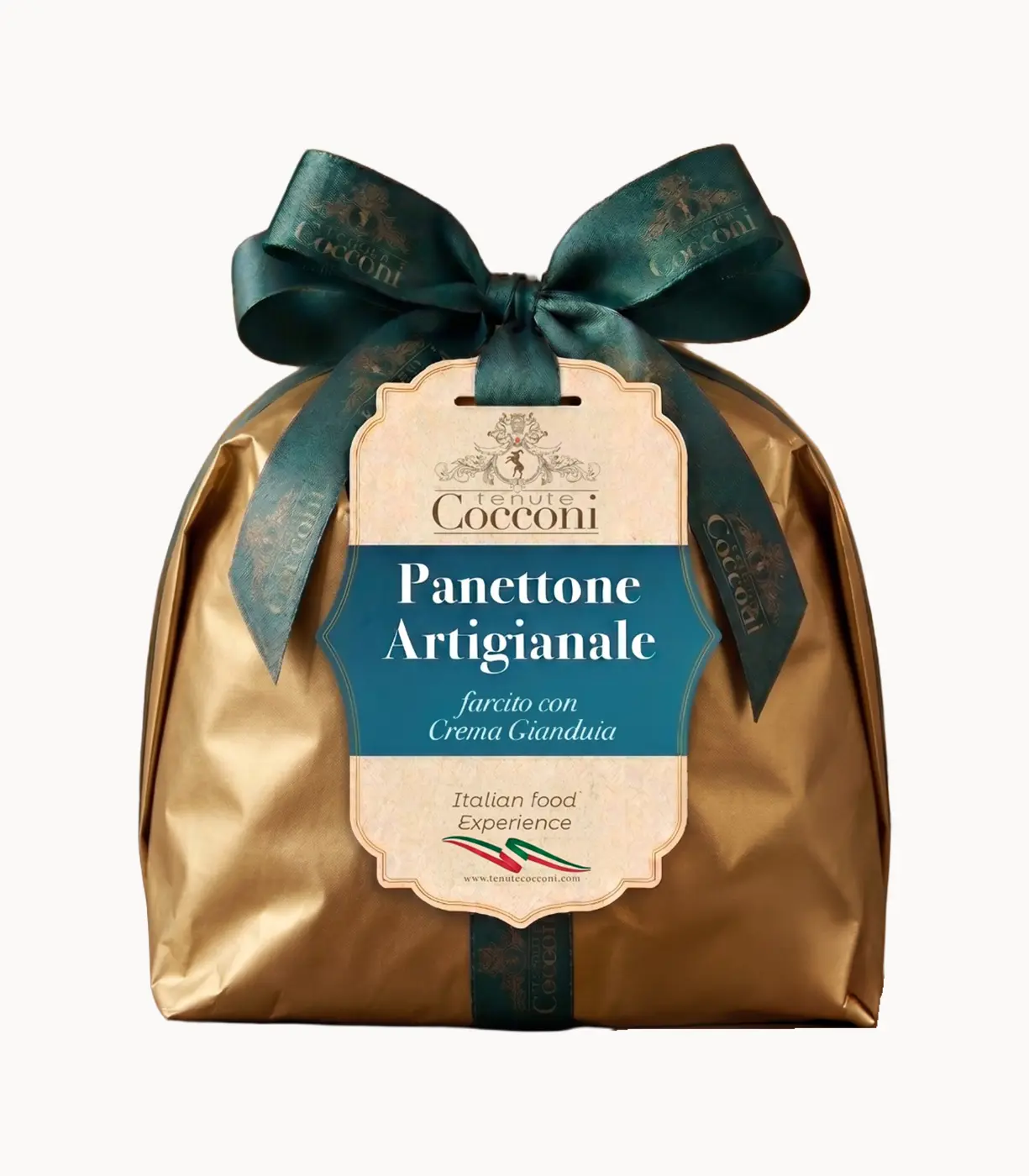 Artisanal Panettone Filled with Gianduia